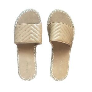 TOP MODA TAN SANDALS SIZE 9